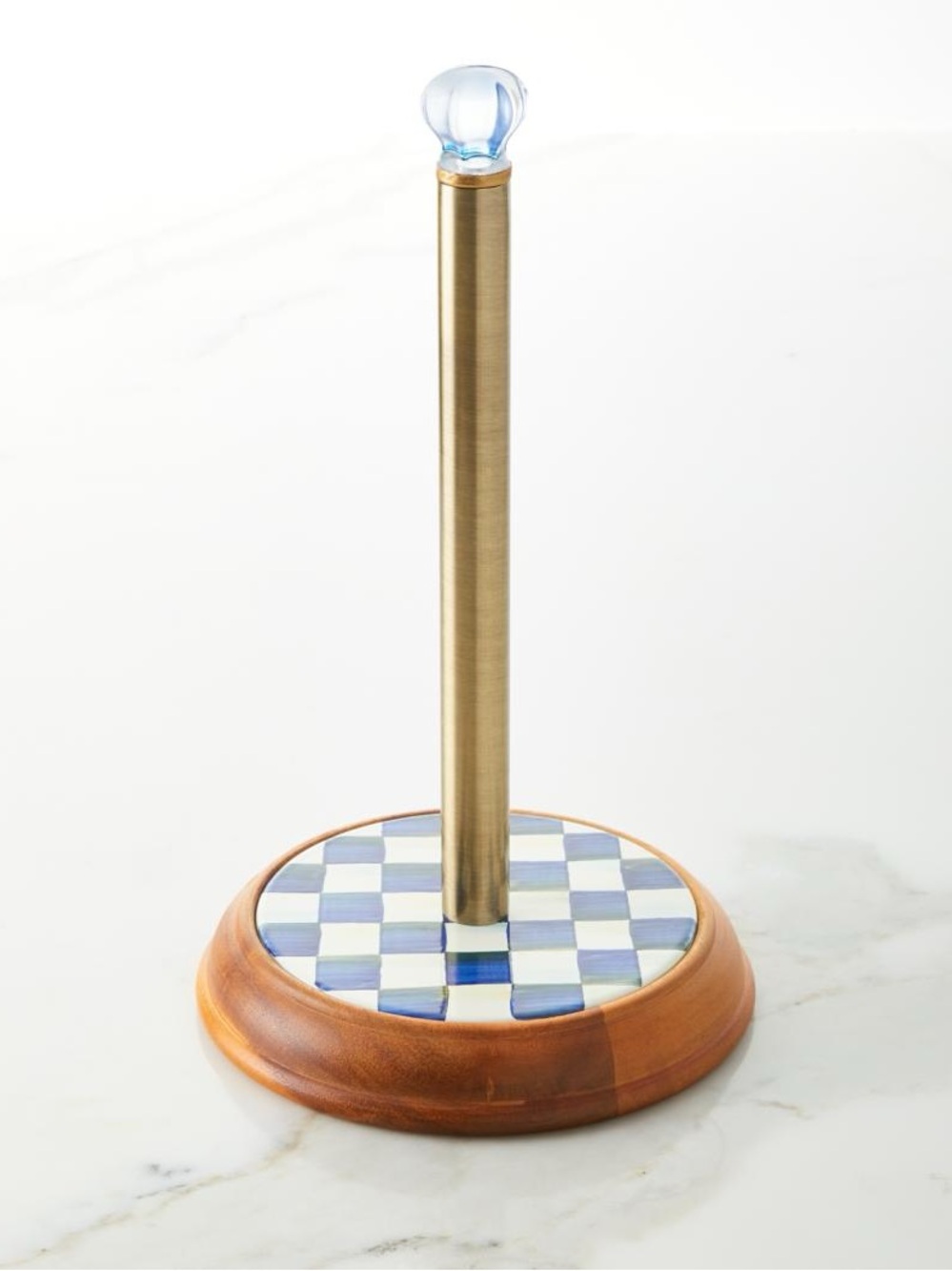 MacKenzie-Childs : Royal Check Paper Towel Holder